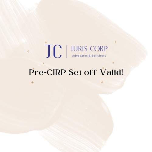 Pre-CIRP Set off Valid!